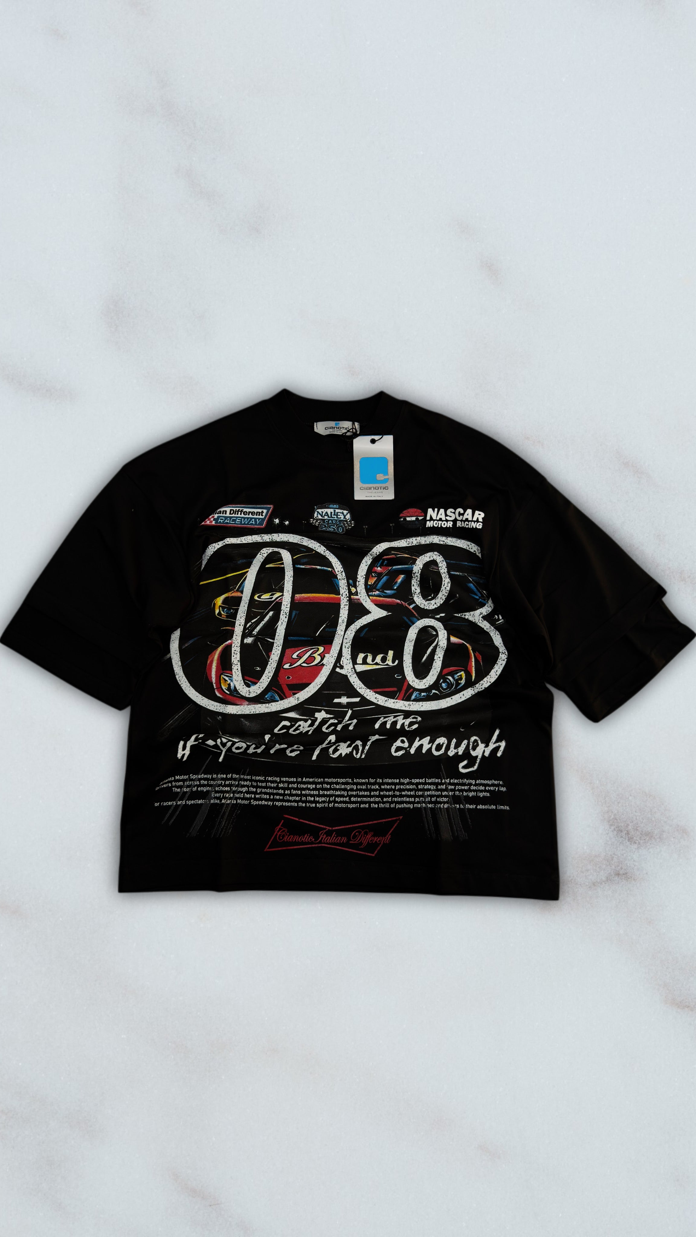 T SHIRT CIANOTIC NASCAR