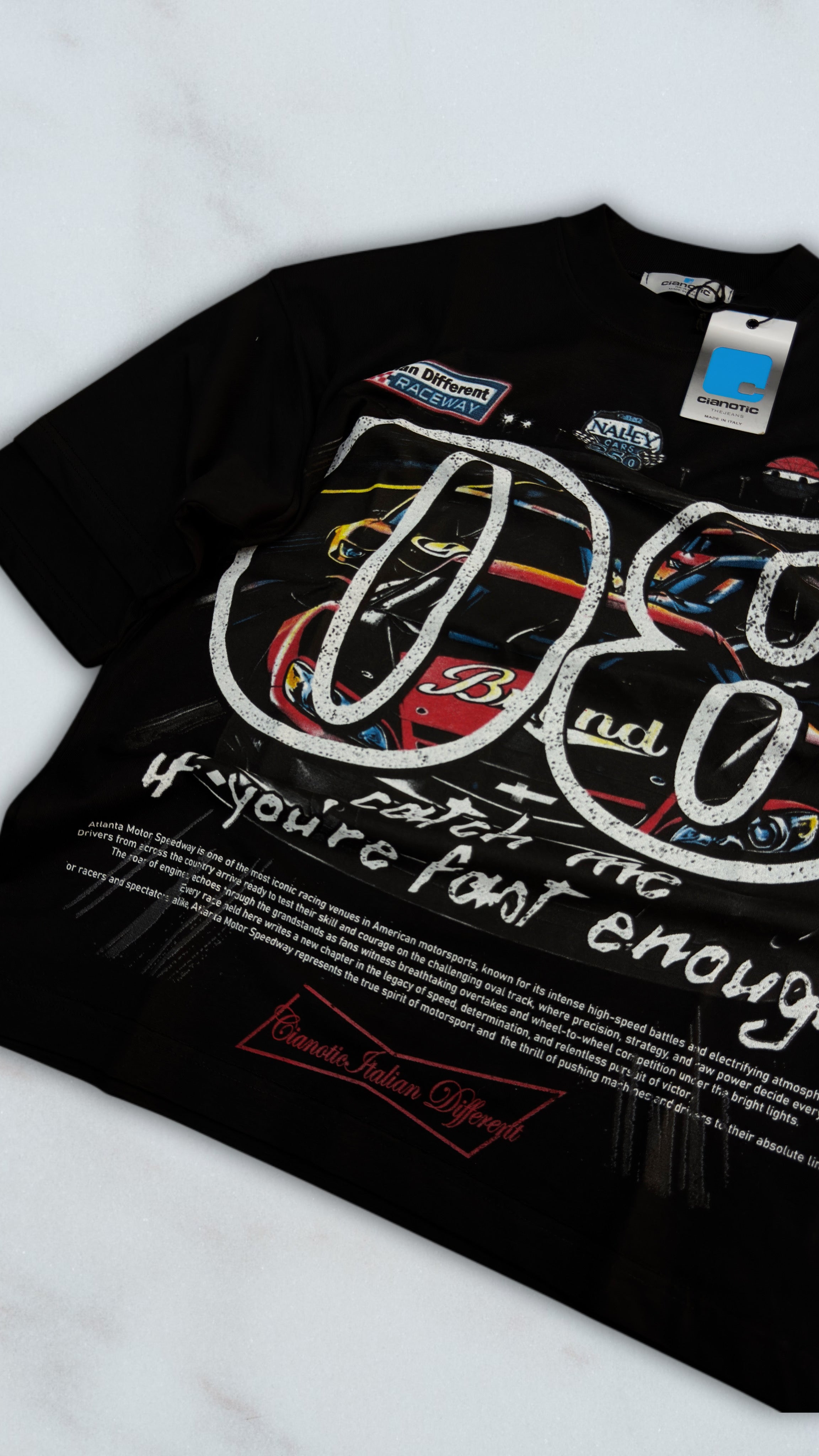 T SHIRT CIANOTIC NASCAR