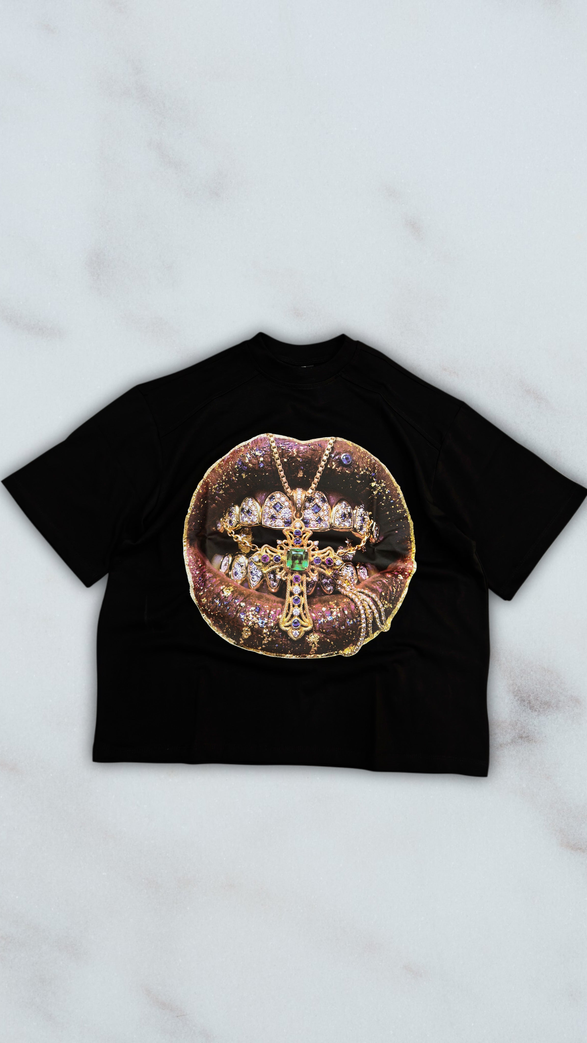 T SHIRT TW ROYAL BLACK