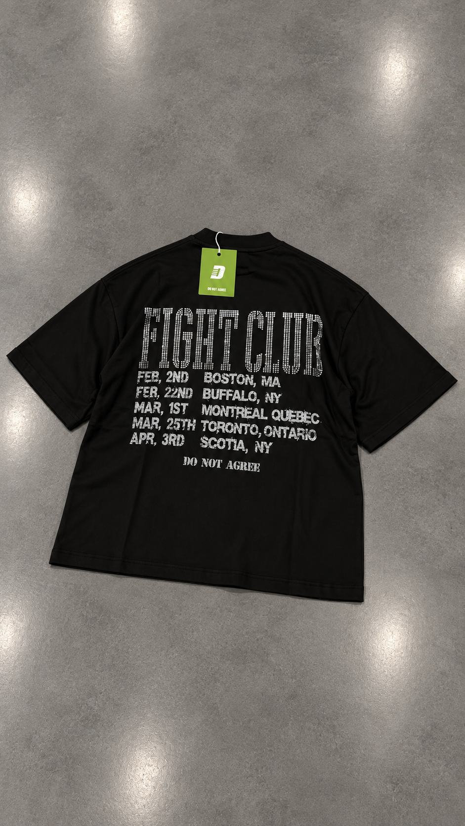 T SHIRT DONOTAGREE FIGHT