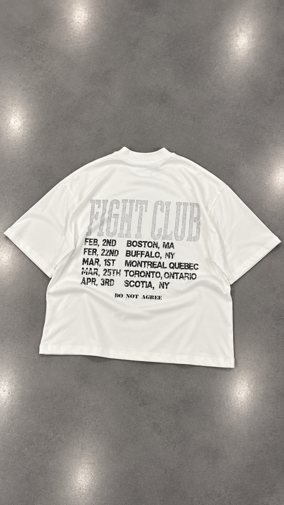 T SHIRT DONOTAGREE FIGHT