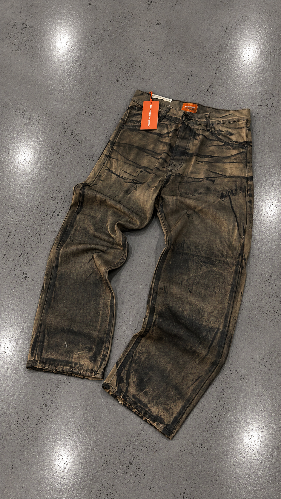 BAGGY JM PLACCATO BROWN