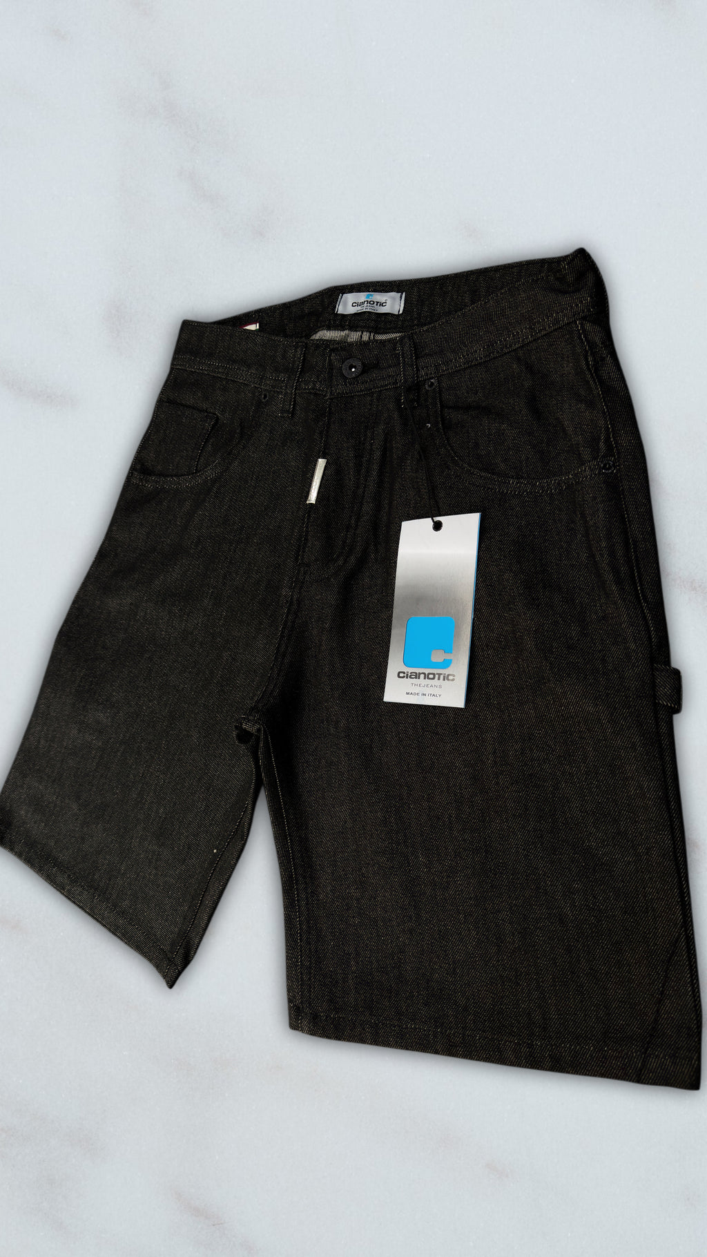 BERMUDA CIANOTIC CARPENTER DENIM