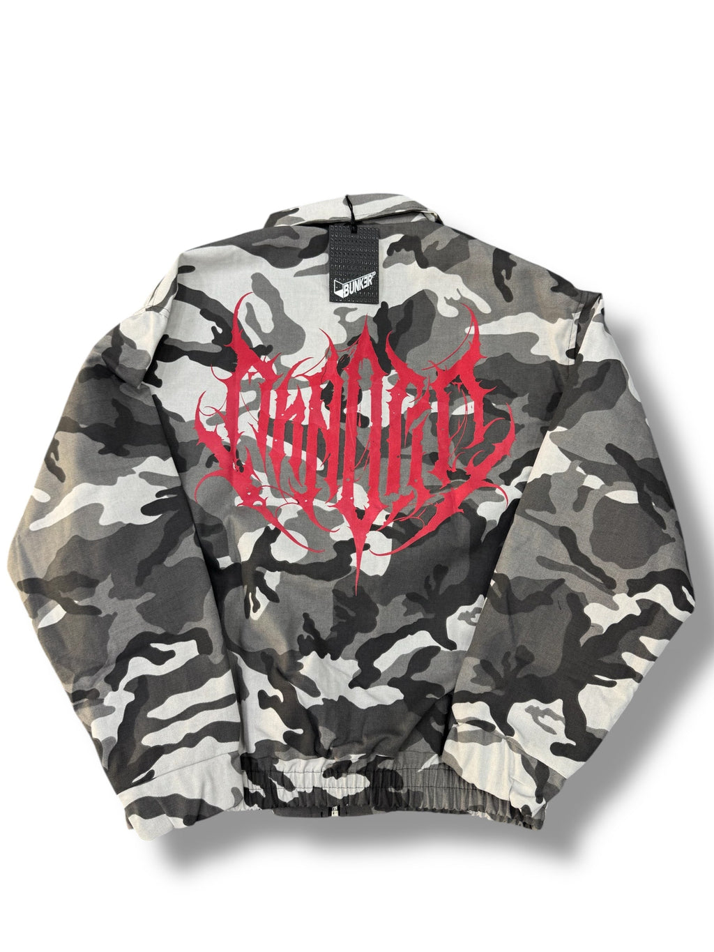 JACKET BUNKER MILITARY WHITE