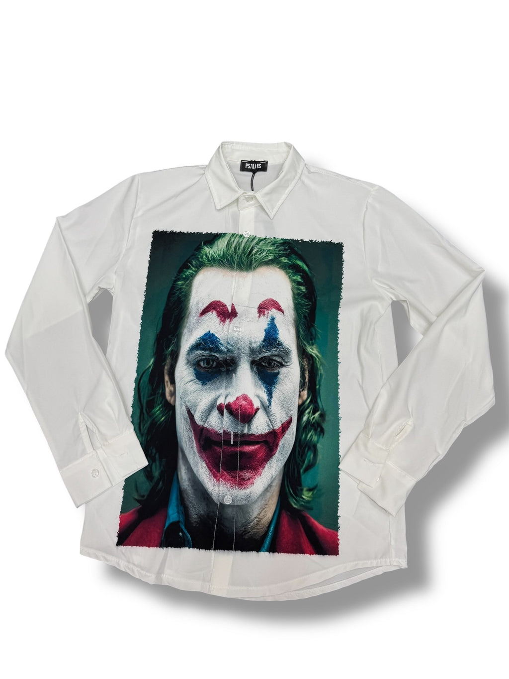 CAMICIA JOKER FACE WHITE
