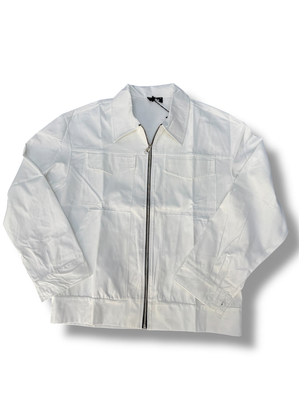 JACKET ZIP WHITE