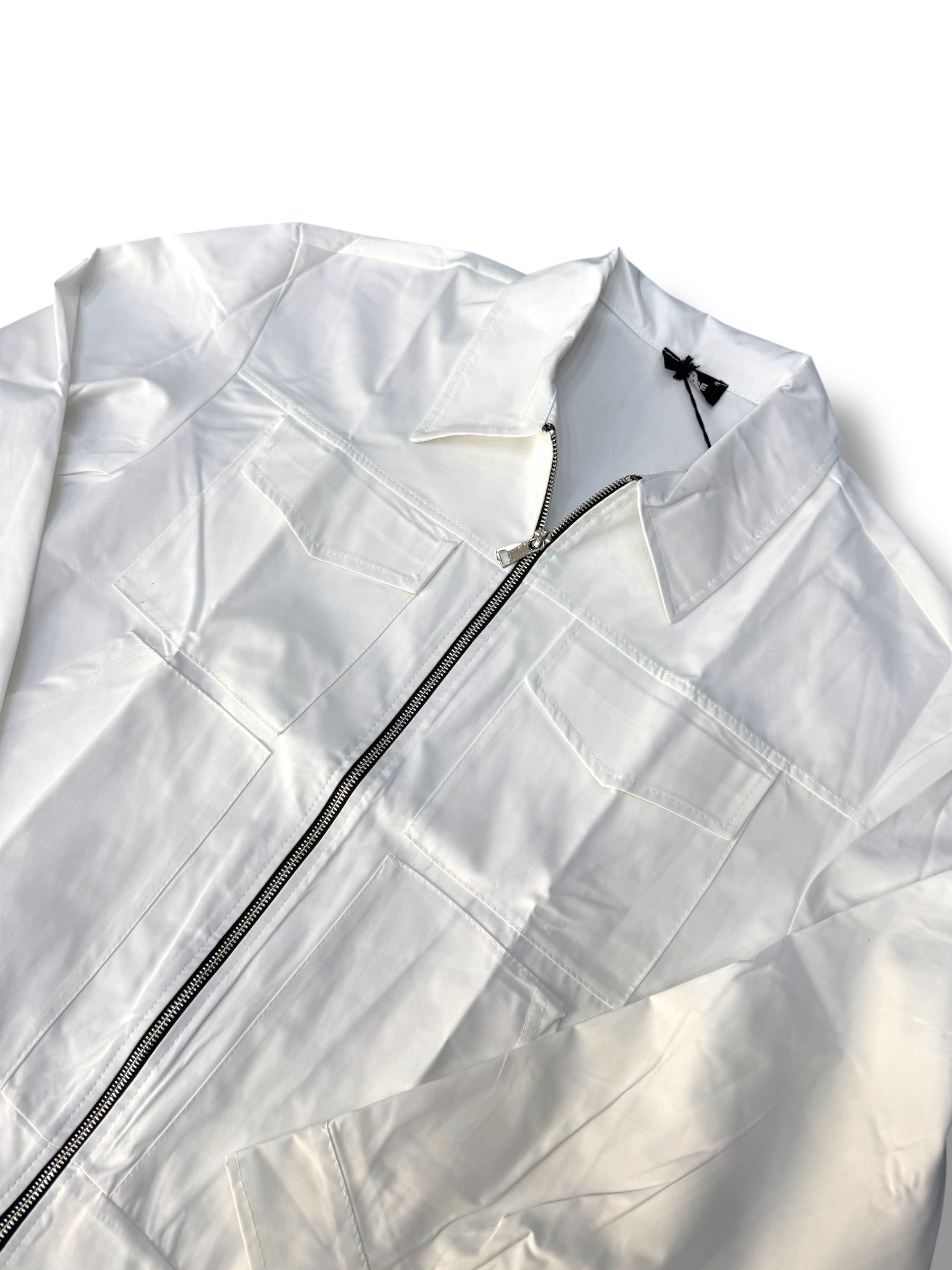 JACKET ZIP WHITE