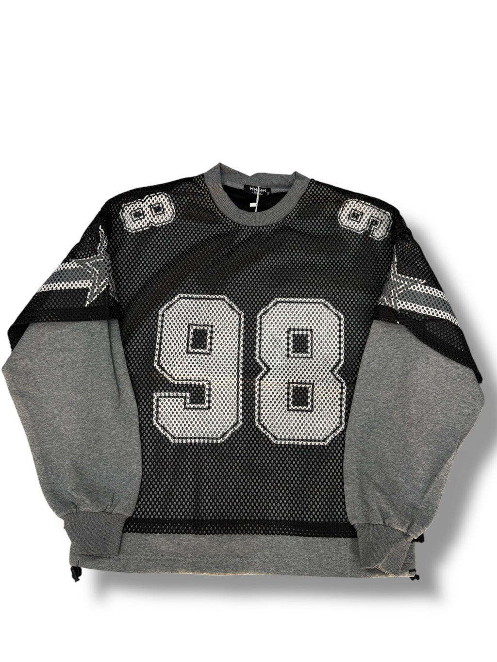 LONG SLEEVE RUGBY GREY